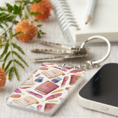 Porte-clés Motif de livre (Devant droit)