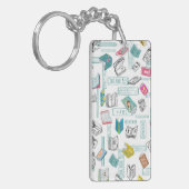 Porte-clés Motif de livre (Devant gauche)