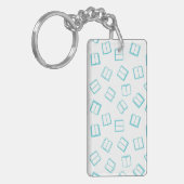 Porte-clés Motif de livre (Devant gauche)