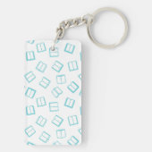 Porte-clés Motif de livre (Dos)