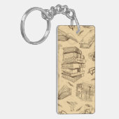 Porte-clés Motif de livre (Devant gauche)