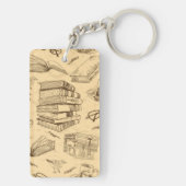 Porte-clés Motif de livre (Dos)