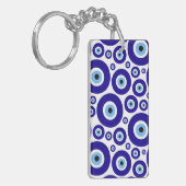 Porte-clés Motif de l'œil maléfique, Œil grec, Œil turc, Naza (Devant gauche)