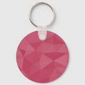 Porte-clés Motif de maille géométrique rose clair (Recto)