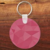 Porte-clés Motif de maille géométrique rose clair (Recto)