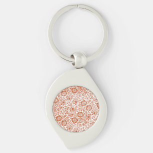 Porte-clés Motif de Mauve de William Morris : Fleur de Terrac