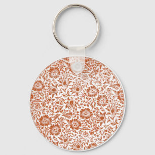Porte-clés Motif de Mauve de William Morris : Fleur de Terrac