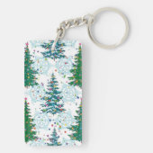 Porte-clés Motif de Noël (Dos)
