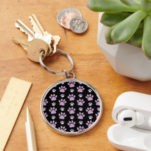 Porte-clés Motif De Pâtes, Pâtes Lilac, Pâtes De Chien, Empre