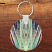 Porte-clés motif de projecteurs Art Déco (Recto)