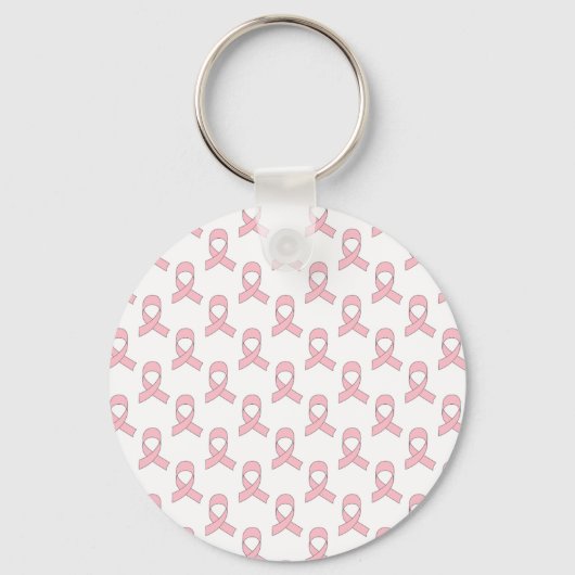 Porte-clés Motif de ruban rose (Recto)