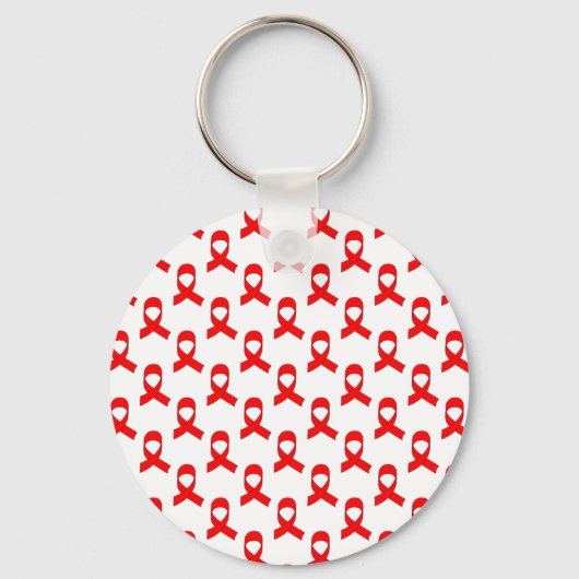 Porte-clés Motif de ruban rouge (Recto)
