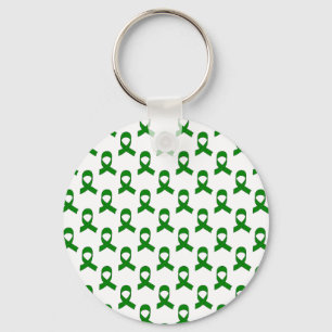 Porte-clés Motif de ruban vert