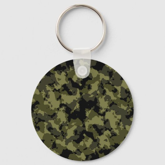Porte-clés Motif de style militaire camouflage (Recto)