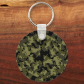 Porte-clés Motif de style militaire camouflage (Recto)
