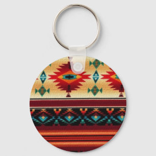 Porte-clés Motif de style sud-ouest porte - clé amusant