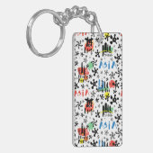 Porte-clés Motif de symboles de l'Asie | (Devant gauche)