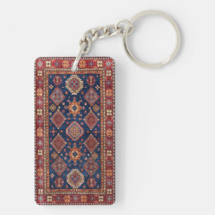 Porte-clés Motif de tapis oriental persan turc