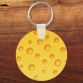 Porte-clés Motif de texture au fromage suisse (Recto)