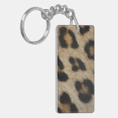 Porte-clés Motif de texture de fourrure de léopard (Devant gauche)