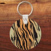 Porte-clés Motif de tigre (Recto)