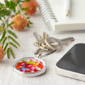 Porte-clés Motif des dragées à la gelée de sucre (Côté)