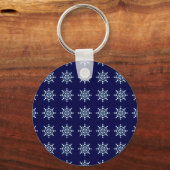 Porte-clés Motif des flocons de neige (Recto)