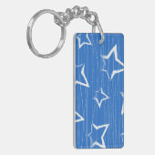 Porte-clés Motif d'étoiles (Devant gauche)