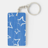 Porte-clés Motif d'étoiles (Dos)