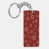 Porte-clés Motif d'étoiles (Devant gauche)