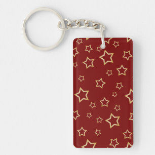 Porte-clés Motif d'étoiles