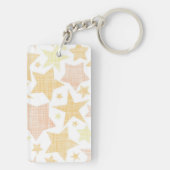 Porte-clés Motif d'étoiles (Dos)