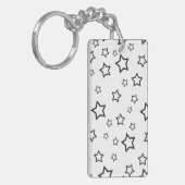 Porte-clés Motif d'étoiles (Devant gauche)