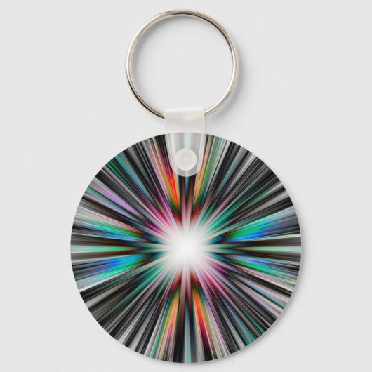 Porte-clés Motif d'explosion Starburst (Recto)