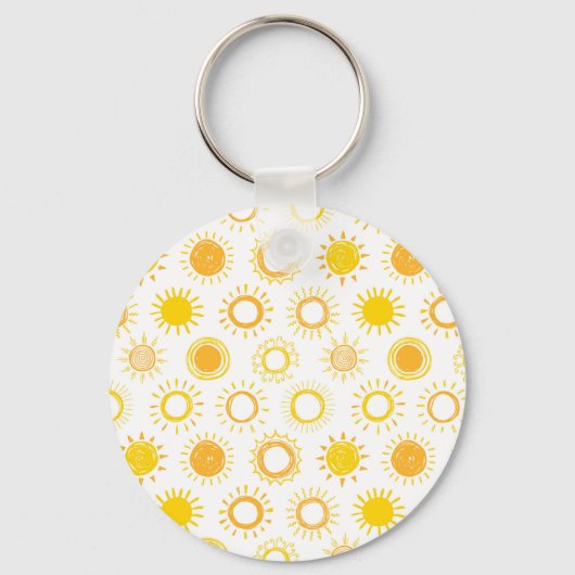 Porte-clés Motif Doodle (Recto)