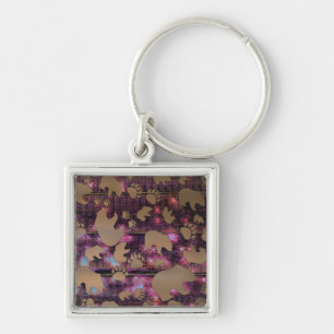 Porte-clés Motif d'ours