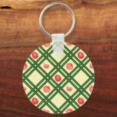 Porte-clés Motif du jardinier de tomates fraîches (Recto)