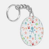 Porte-clés Motif du monde marin (Devant gauche)