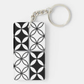 Porte-clés Motif en céramique (Dos)