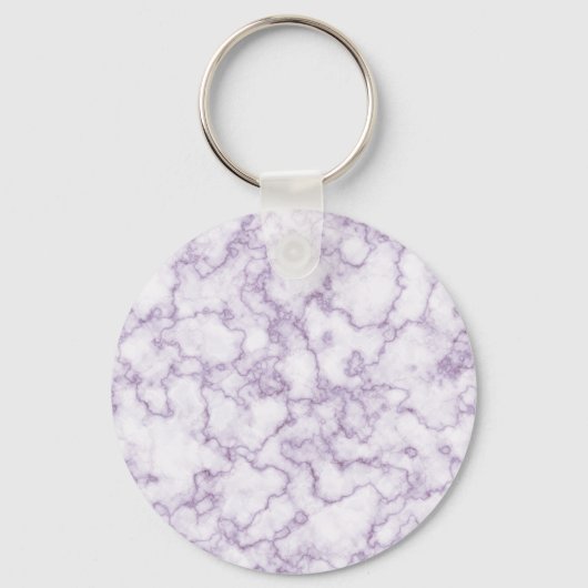 Porte-clés Motif en marbre violet (Recto)