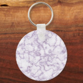 Porte-clés Motif en marbre violet (Recto)