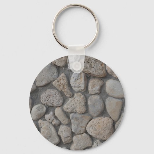 Porte-clés Motif en pierre (Recto)