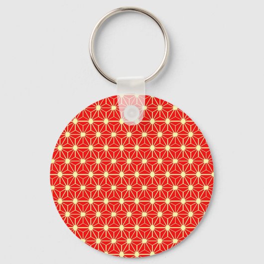 Porte-clés motif étoile rouge (Recto)