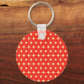 Porte-clés motif étoile rouge (Recto)