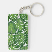 Porte-clés motif feuille (Dos)