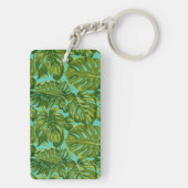 Porte-clés motif feuille (Dos)