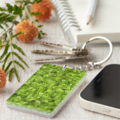Porte-clés Motif Feuille Basil (Devant droit)