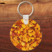 Porte-clés Motif Feuille d'Érable-25877 (Recto)