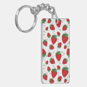 Porte-clés Motif fraise (Devant gauche)