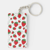 Porte-clés Motif fraise (Dos)